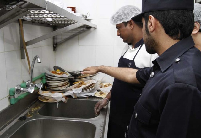 PHOTO DIARY: Of an Abu Dhabi restaurant inspector